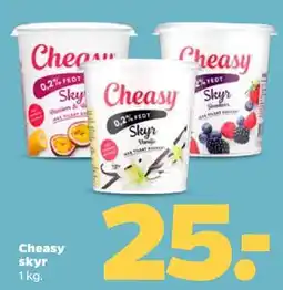 Netto Cheasy skyr tilbud