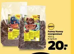 Netto Funny Hunny morgenmad tilbud