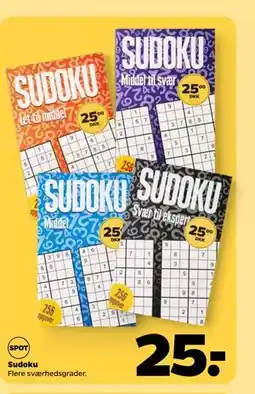 Netto Sudoku tilbud