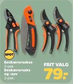 Netto Beskærersakse tilbud