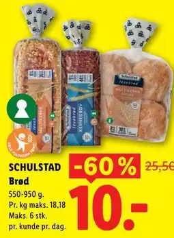 Lidl SCHULSTAD Brød tilbud