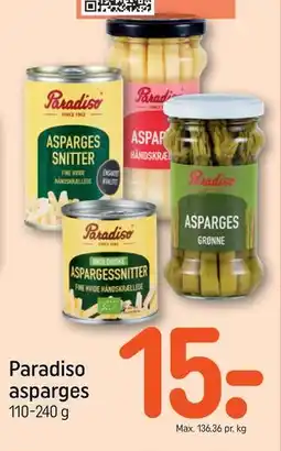 REMA 1000 Paradiso asparges tilbud