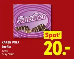 Lidl KAREN VOLF Snøfler tilbud