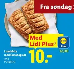 Lidl Lunchbite med tomat og ost, App-pris tilbud
