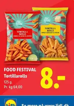 Lidl FOOD FESTIVAL Tortillarolls tilbud