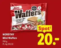 Lidl NORDTHY Mini Waffers tilbud