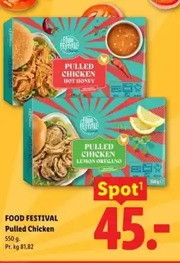 Lidl FOOD FESTIVAL Pulled Chicken tilbud