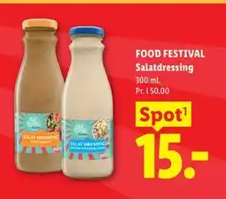 Lidl FOOD FESTIVAL Salatdressing tilbud