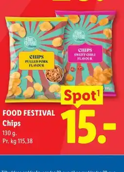 Lidl FOOD FESTIVAL Chips tilbud