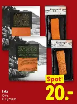 Lidl Laks tilbud