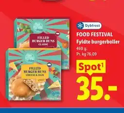 Lidl FOOD FESTIVAL Fyldte burgerboller tilbud