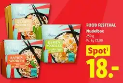 Lidl FOOD FESTIVAL Nudelbox tilbud