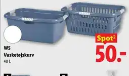 Lidl W5 Vasketøjskurv tilbud