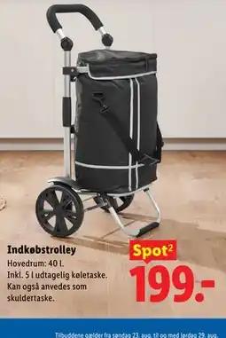 Lidl Indkøbstrolley tilbud
