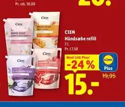 Lidl CIEN Håndsæbe refill, App-pris tilbud