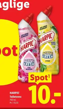 Lidl HARPIC Toiletrens tilbud