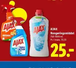 Lidl AJAX Rengøringsmiddel tilbud