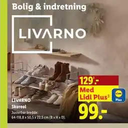 Lidl LIVARNO Skoreol tilbud