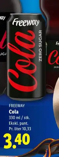 Lidl Freeway Cola tilbud
