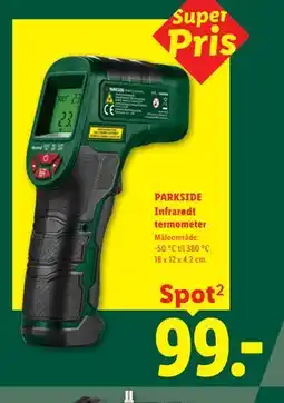 Lidl PARKSIDE Infrarødt termometer tilbud