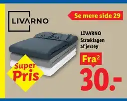 Lidl LIVARNO Stræklagen af jersey tilbud