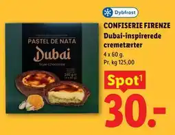 Lidl CONFISERIE FIRENZE Dubai-inspirerede cremetærter tilbud