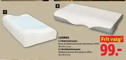 Lidl LIVARNO Nakkestøttepude tilbud
