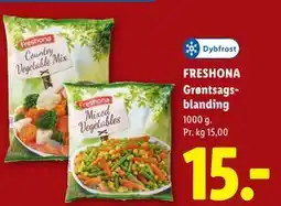 Lidl FRESHONA Grøntsagsblanding tilbud