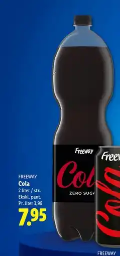 Lidl FREEWAY Cola tilbud