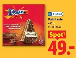 Lidl Daimtærte tilbud
