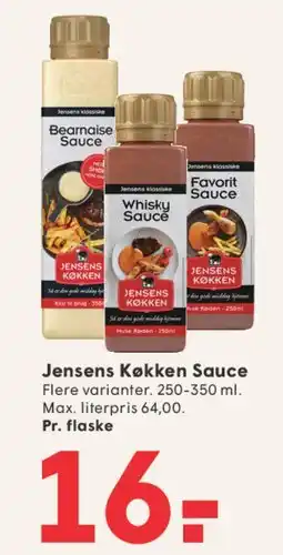 SPAR Jensens Køkken Sauce tilbud