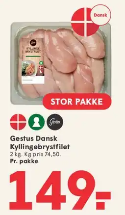SPAR Gestus Dansk Kyllingebrystfilet tilbud