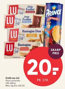 SPAR Café au LU tilbud