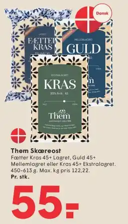 SPAR Them Skæreost tilbud