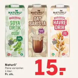 SPAR Naturli' drikke tilbud