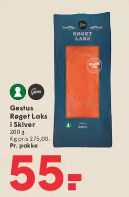SPAR Gestus Røget Laks i skiver tilbud