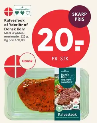 Kalvesteak (Dansk Kalv)