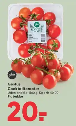 SPAR Gestus Cocktailtomater tilbud