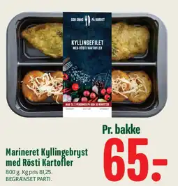 Min Købmand Marineret Kyllingebryst med Rösti Kartofler tilbud