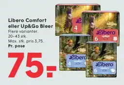 SPAR Libero Comfort eller Up&Go Bleer tilbud