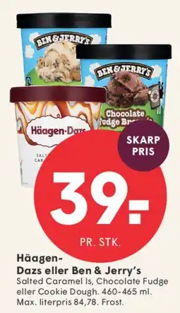 SPAR Häagen‑Dazs eller Ben & Jerry's tilbud