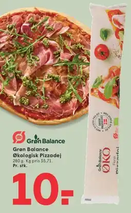 SPAR Grøn Balance Økologisk Pizzadej tilbud