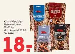 SPAR Kims Nødder tilbud