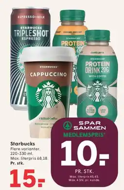 SPAR Starbucks (flere varianter) tilbud