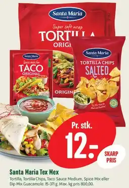 Min Købmand Santa Maria Tex Mex tilbud