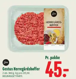Min Købmand Gestus Herregårdsbøffer tilbud
