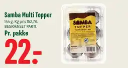 Min Købmand Samba Multi Topper tilbud