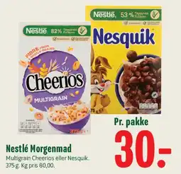 Min Købmand Nestlé Morgenmad tilbud