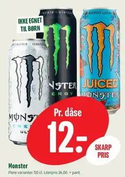 Min Købmand Monster tilbud