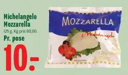 Min Købmand Michelangelo Mozzarella tilbud